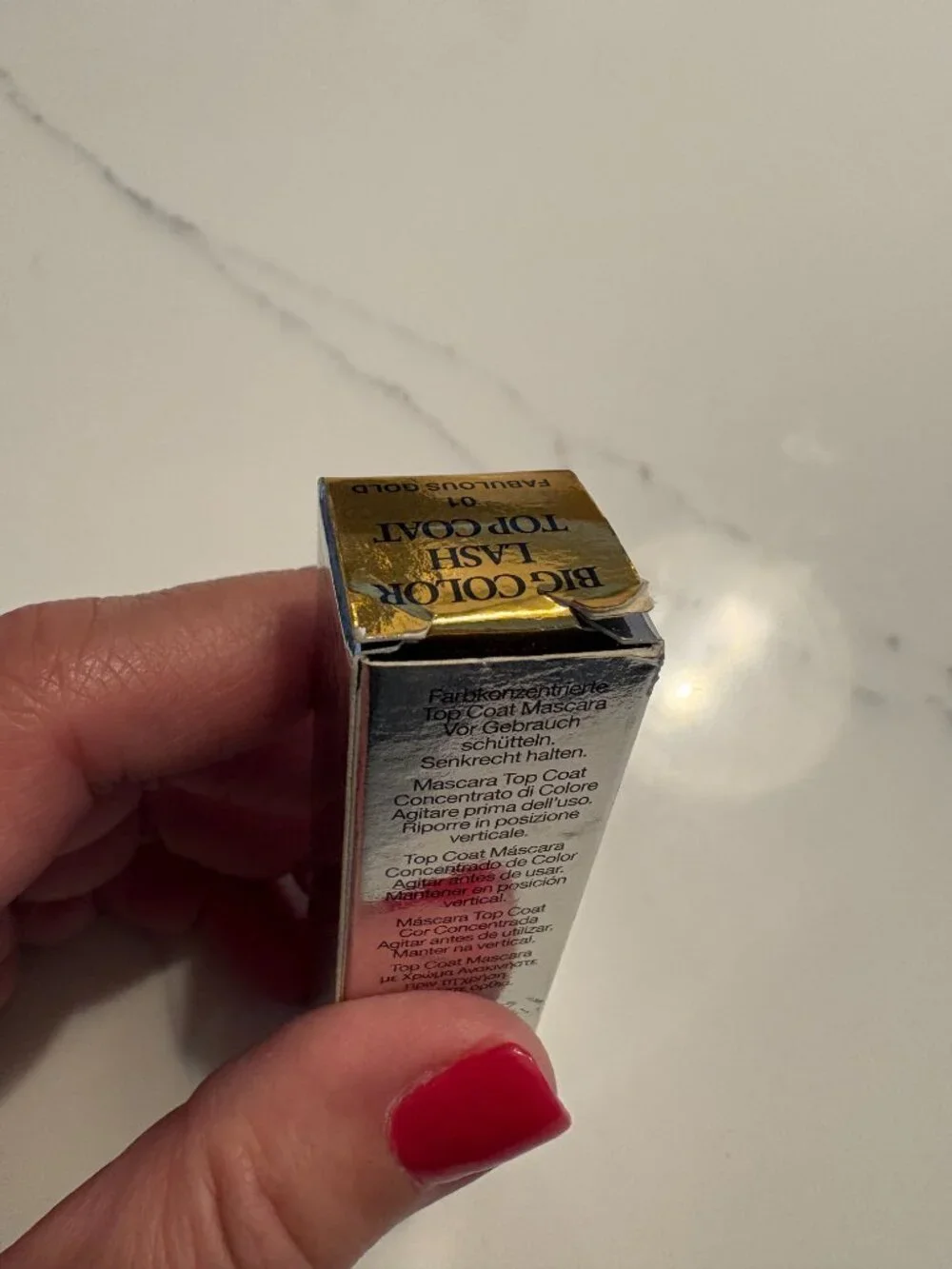 Lancôme Monsieur Big Color Lash Top Coat
